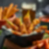 Delicious crispy vegetables cooked in air fryer