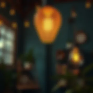 Illustration of energy-efficient lighting options