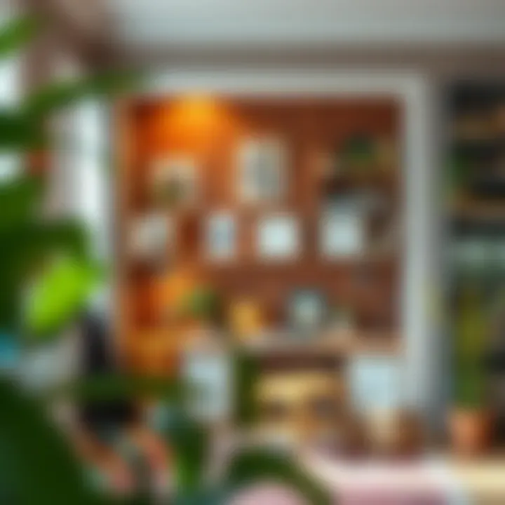 Cozy Reading Nook A cozy reading nook integrated within a creative workspace