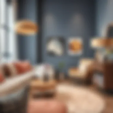 Elegant decor elements that make a space feel larger