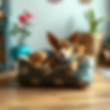 Creative DIY Dog Bed Using Recycled Materials DIY dog bed project with unique materials