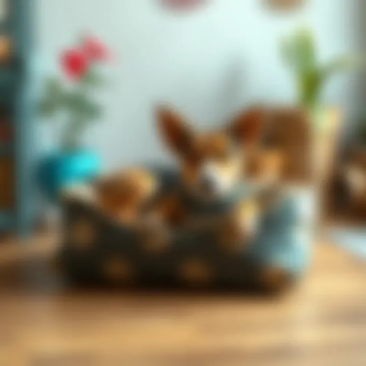 Creative DIY Dog Bed Using Recycled Materials DIY dog bed project with unique materials