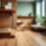 Diverse flooring types showcasing various textures and colors