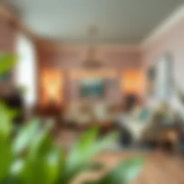 Different themed rooms reflecting diverse individual expressions