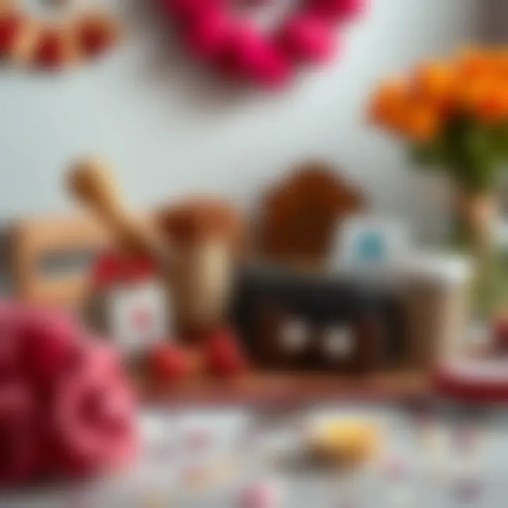 Creative Arrangement of Groom's Pouch Items Creative arrangement of groom's pouch items