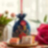 Traditional groom's sweet pouch decoration