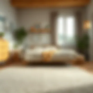 A freshly cleaned carpet with no visible stains