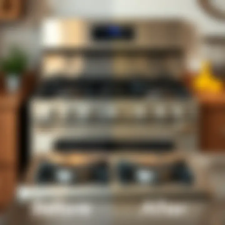 Inox Stove Transformation Before and after cleaning comparison of inox stove