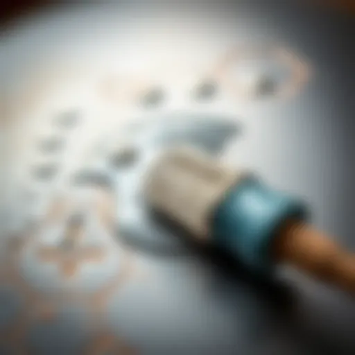 Removing paint from a metal surface with a chemical solution