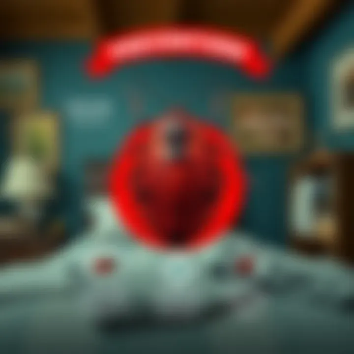 Infographic showing prevention tips for bed bugs