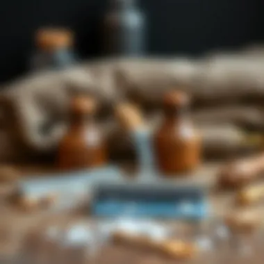 Cleaning tools for leather stain removal