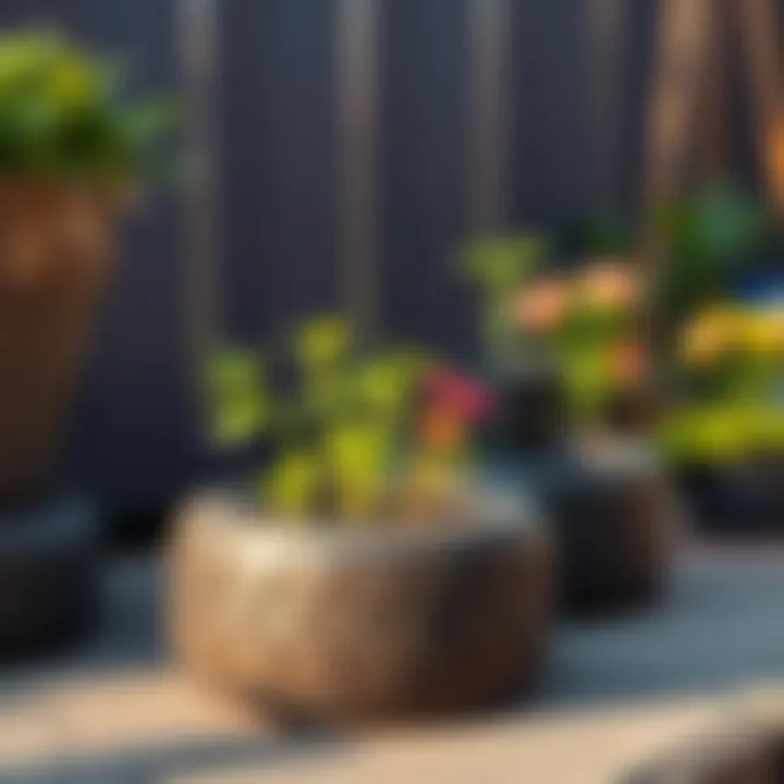 Maintenance tips for tire planters with healthy plants