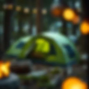 Comparison of different types of camping tents