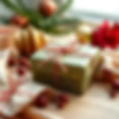 Elegant wrapping of a special gift