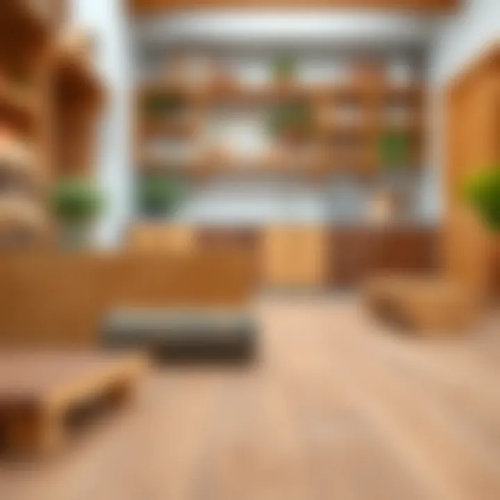 Different wood types and their compatible color pairings