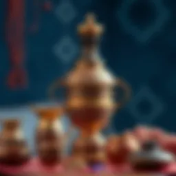 An intricate Yakut samovar showcasing traditional craftsmanship